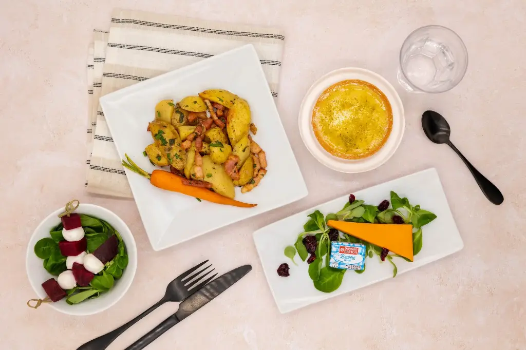 Plateau repas Le Rhin - Lardons (sans fromage)