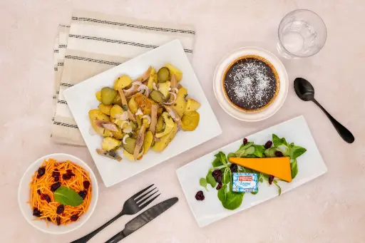 Plateau repas Le Danube - Hareng (sans fromage)