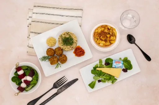 Plateau repas Le Jourdain - Végétarien (sans fromage)