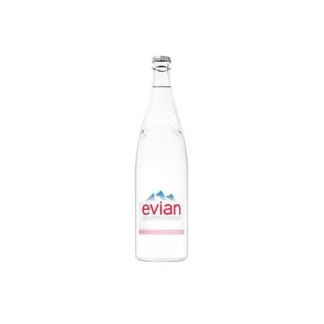 Eau minérale plate (Evian ou autre) 100 cl (verre)