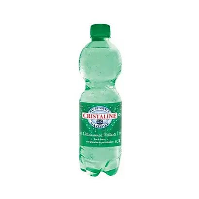 Eau de source gazeuse 50 cl Cristaline (recyclable)